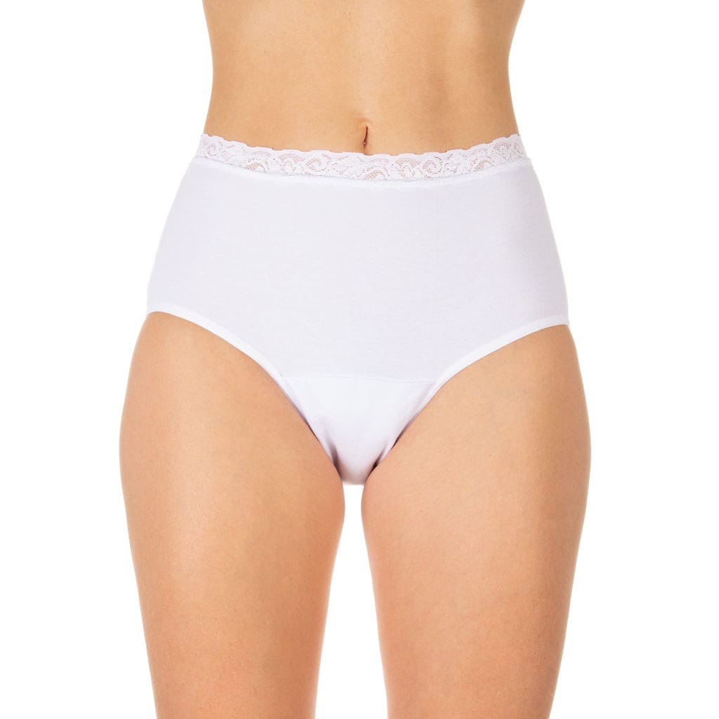 calcinha absorvente incontinência urinária retex new classic com renda